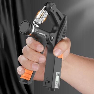 Entrenador de fuerza de agarre con contador, ajustable, de 10 a 120 kg, para hombres y mujeres, ejercitador de antebrazos, fortalecedor de agarre de mano, equipo de fitness