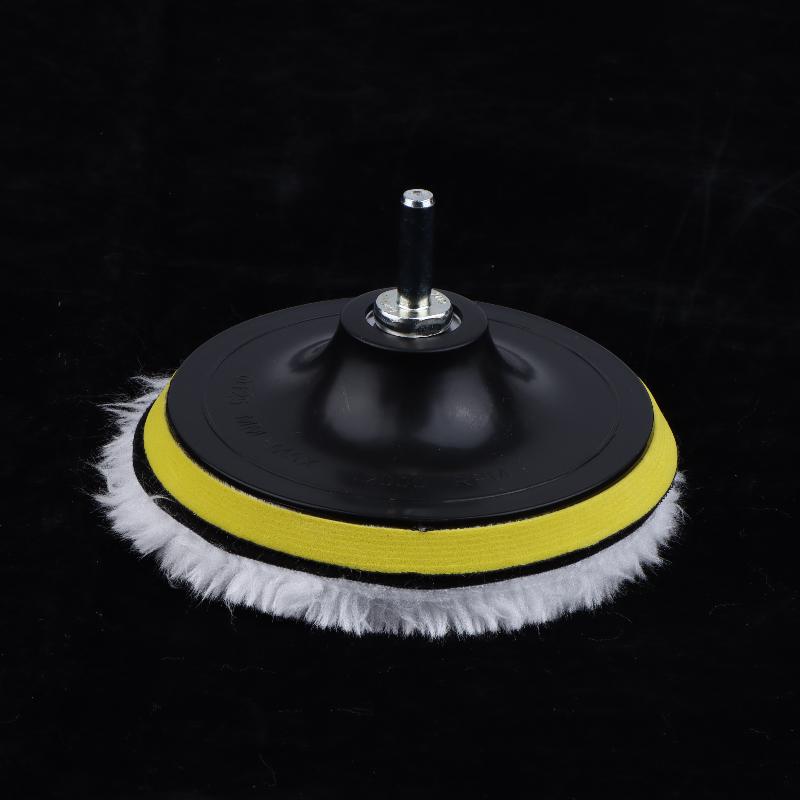 5/7Pcs 3/4/5/6/7 Inches Soft And Reusable Polishing Pads Car Buffing Wool Wheel Mop Kits For Car Polisher Drill Accessories