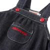 Romper Overalls Logo Plain Made In Japan Boys Girls Baby Kids Baby Clothes M Indigo Blue [MIKI HOUSE] 10-1509-493 (80-90cm)