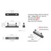1/2Pcs Bus Bar Battery Power Distribution Block 12V M6 Stud Positive Negative Bus Bar For Truck Boat Car Camper