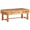 Day and Night - Day and Night Solid Acacia Wood Coffee Table 100x50x40 Cm