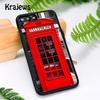 Krajews Telephone Box London Union Jack Phone Cases For iPhone 17 Air 16 15 14 Plus 11 12 13 Pro Max Cover Coque