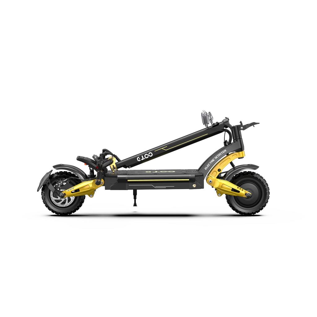 OOTD S30 City Scooter Elétrico Outdoor Para Adulto 1200W Motor Duplo Bateria 52V23.4AH Pneus Off-Road 10 Polegadas Dobrável EScooter