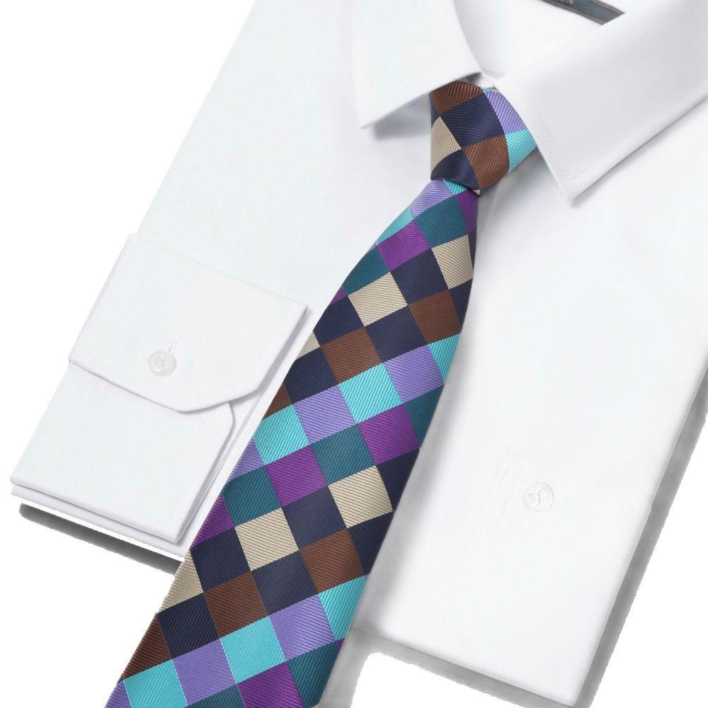 Men'S Tie Polyester Jacquard Embroidered Tie High-End Business Casual Dress Tie