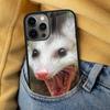 Dishwasher Possum Cute Soft Phone Case for iPhone 17 Air 16e Pro Max 15 Pro 13 14 Plus 11 12 MagSafe Magnetic Coque