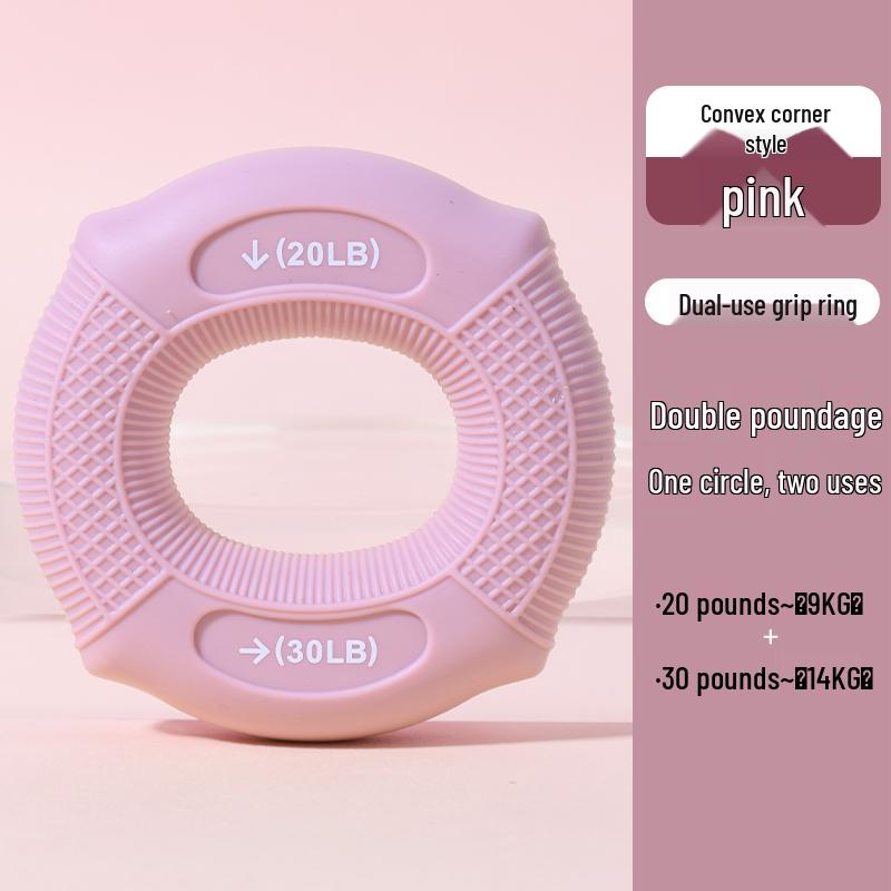 Silicone Grip Ring for Men, Women, and Kids - Hand, Arm, and Finger Strength Training/Rehabilitation Equipment