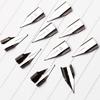 10Pcs Fountain Pen Nib Replacement Metal Fountain Pen Tip For Gothic Base English Handwriting Practice and Sketching