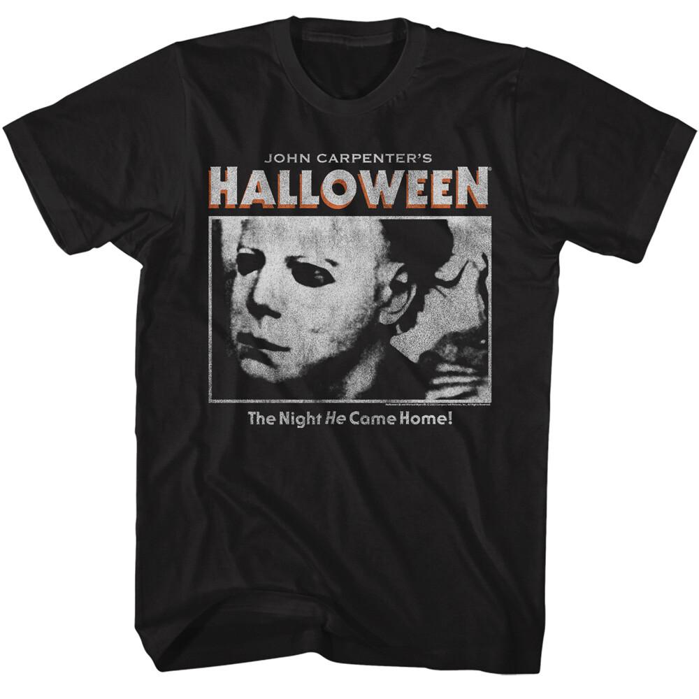 Halloween Horror Movie John Carpenter The Night He Came Home Men T Shirt S