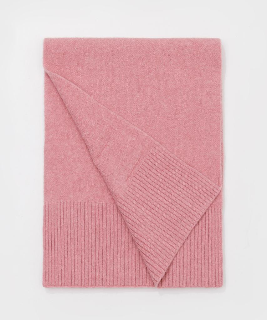 Likkeullou Rc Wool Touch Knit Scarf Pink