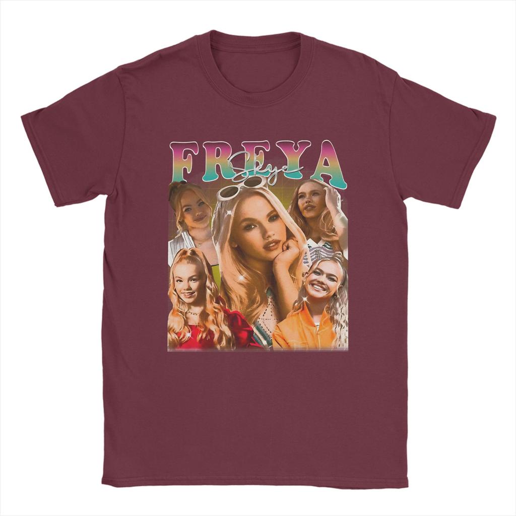SFreyas Skye UK Sänger Stars Align Konzerttour 2026 Unisex T-Shirt Tolles T-Shirt Kurzarm Rundhals T-Shirts Baumwolle
