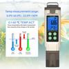 4 in 1 Digital PH ORP Temperature H2 Meter ppm ppb Dissolved Hydrogen Water Tester for Aquarium Drinking Water Hydroponics Pool