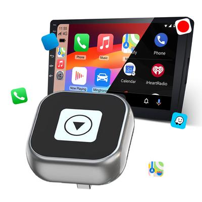 2 in 1 Kabelloser CarPlay Android Auto Adapter Carplay AI Box Konvertieren Sie kabelgebunden in kabellose Autoverbindung Plug & Play für werkseitig verkabelt