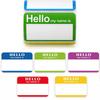 300 Self-Adhesive Name Tag Stickers/Roll: Colorful DIY Labels for Storage & Office Use