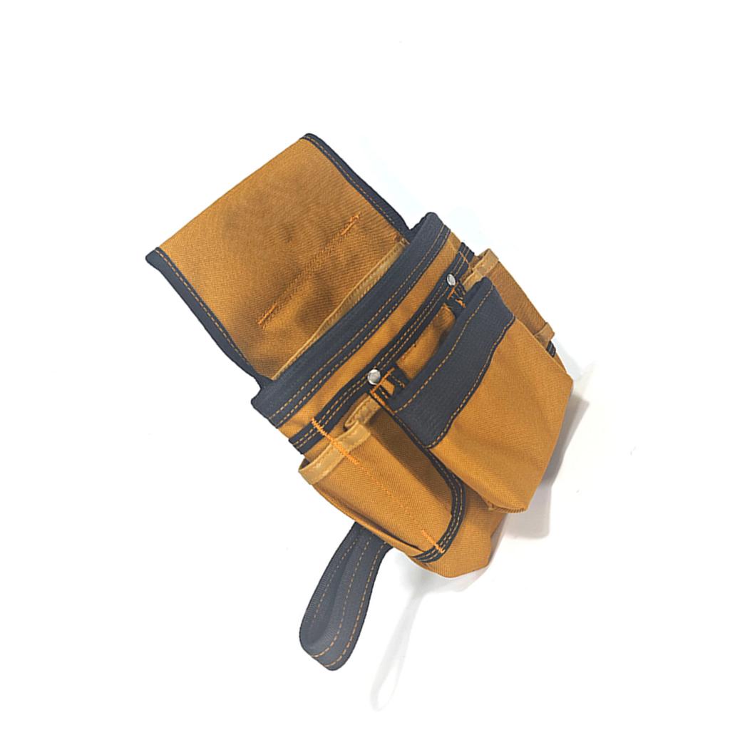 Tool Belt Featuring Detachable Bags And Wide Belt Reduces Fatigue Reinforced Fabric Tool Pouches Adjustable