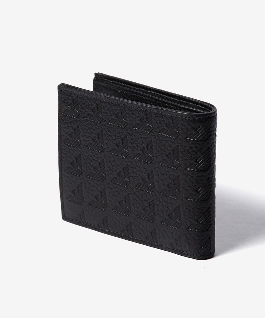 Wallet EM001741 AF14774 COINPOCKET WALLET [Emporio Armani] Bi-fold Men's BLACK/Black [Used]