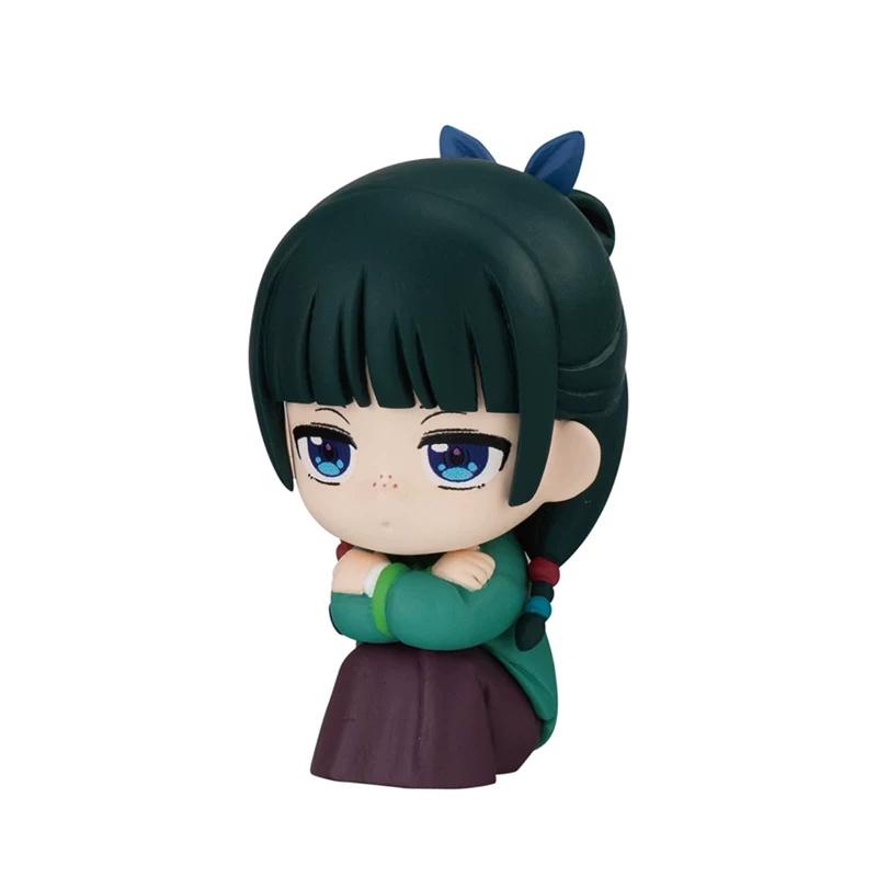 

Japanese Genuine Gacha Scale Model The Apothecary Diaries Wait Quietly Zicui Xiaolan Yuye Fei Figurine Action Figure Toys Poseable Articulated