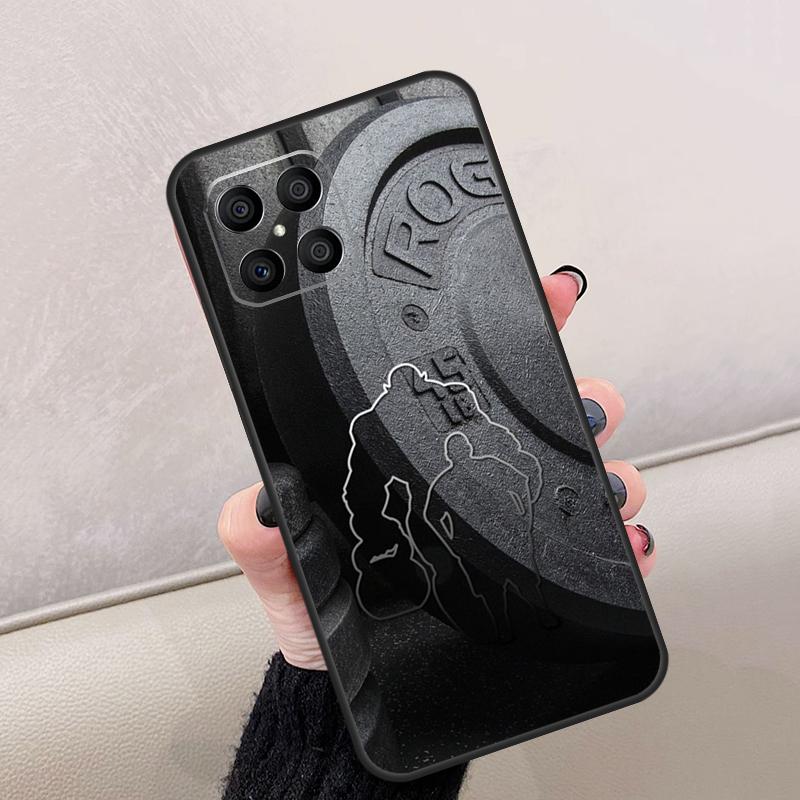 Bodybuilding Gym Fitness For Honor Magic 8 6 7 Pro Case For Honor 400 Lite 200 50 70 90 X8c X8b X9a X9b X9c X9d Win RT