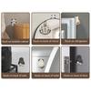 14mm Thick Anti Collision Door Stoppers Soft Rubber Wall Protectors Strong Adhesive Door Guard Easy Installation