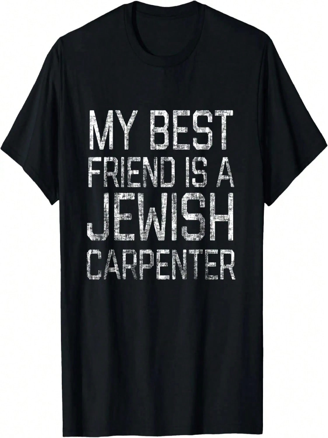 My Best Friend Is A Carpenter Vintage Retro T-Shirt S