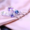 KNIKOO Orecchini lunghi geometrici per le donne Orecchini pendenti alla moda Jewerly per regali di nozze Orecchini pendenti