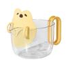 Egg Beating Cup with Handle And Filter Plate Plastic Measuring Cup for Cooking And Baking Kitchen Supplies for Egg Liquid Filtration Fruit Cleaning