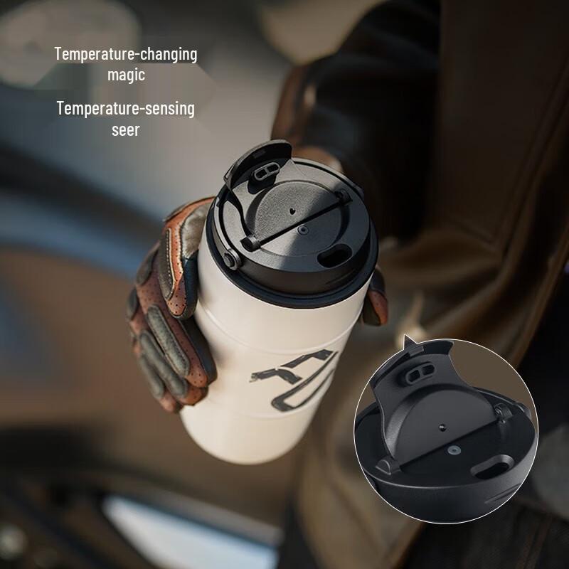 Fuguang 316 SS Vacuum Insulated Coffee Tumbler with Handle