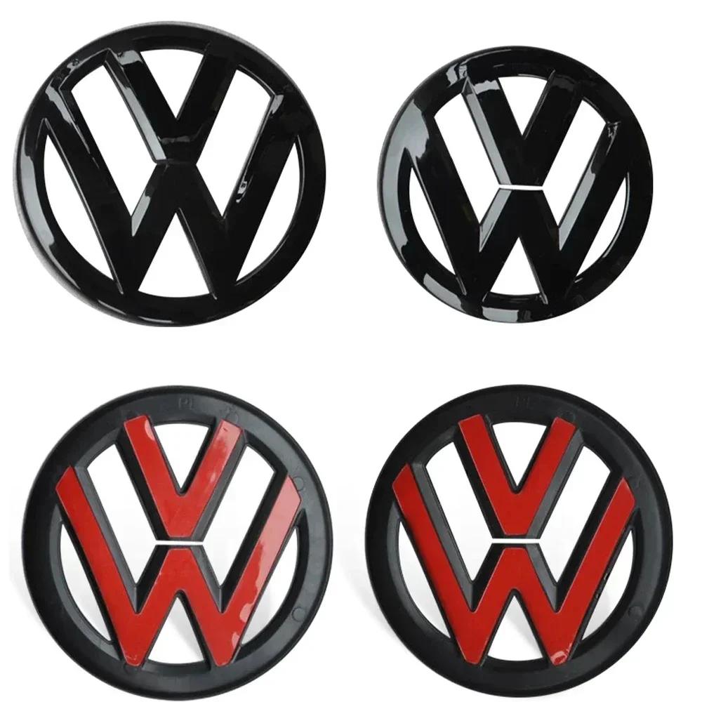 New 2Pcs Car Front Grill/Rear Emblem Lid Covers Logo Sticker For Volkswagen VW POLO Scirocco GOLF 5 6 7 8 MK5 MK6 MK7 MK8 s