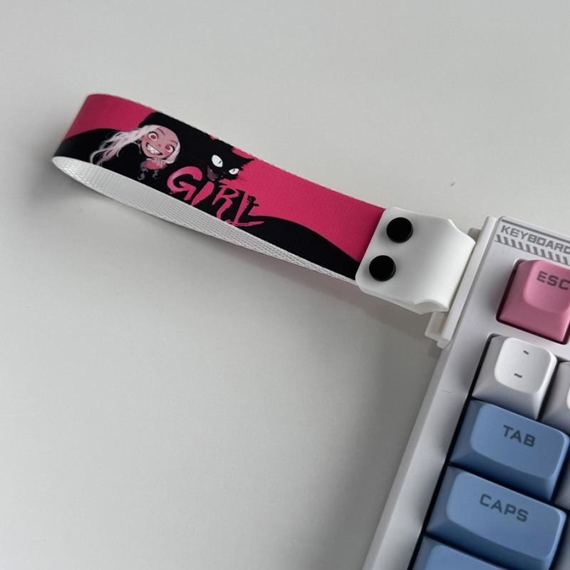 Keyboard Ribbon Mechanical Keyboard Strap Universal Personalized Anime Keyboard Ribbon Keyboard Decor Accessories