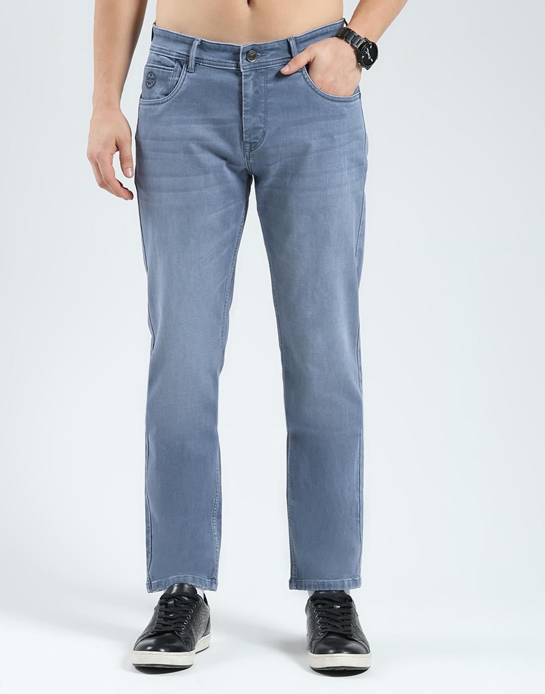 

Monte Carlo Men s Solid Regular Fit Jeans Grey 32 36 серый