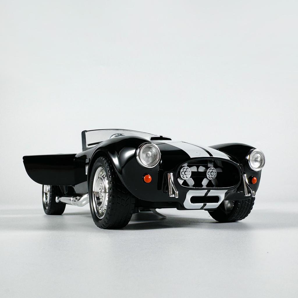 1/22 Ford Cobra Convertible Supercar Alloy Model, Exquisite Desktop Ornaments, The Best Collection for Car Model Enthusiasts