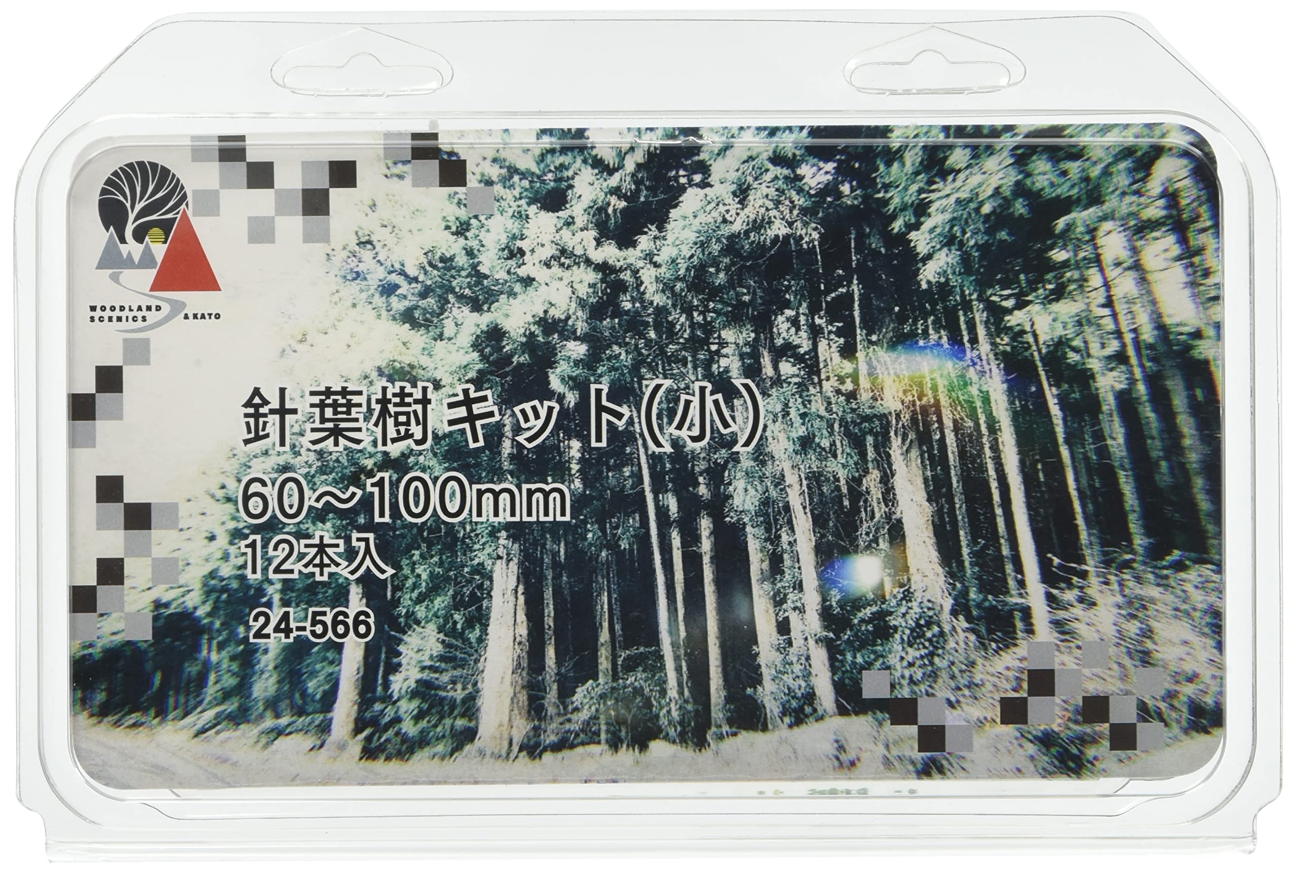 

KATO Diorama Supplies Набор из хвойных пород дерева, маленький, 60-100 мм, 12 предметов, 24-566, принадлежности для моделей железных дорог