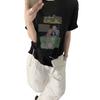 Spring New Style Casual Versatile Round-neck Printed Short-sleeved T-shirt Top
