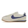 Nike Cortez Departament Sportowy Damskie Sneakersy Kremowe Blado-Kość Słoniowa Głęboki Królewski Niebieski FQ8108-110