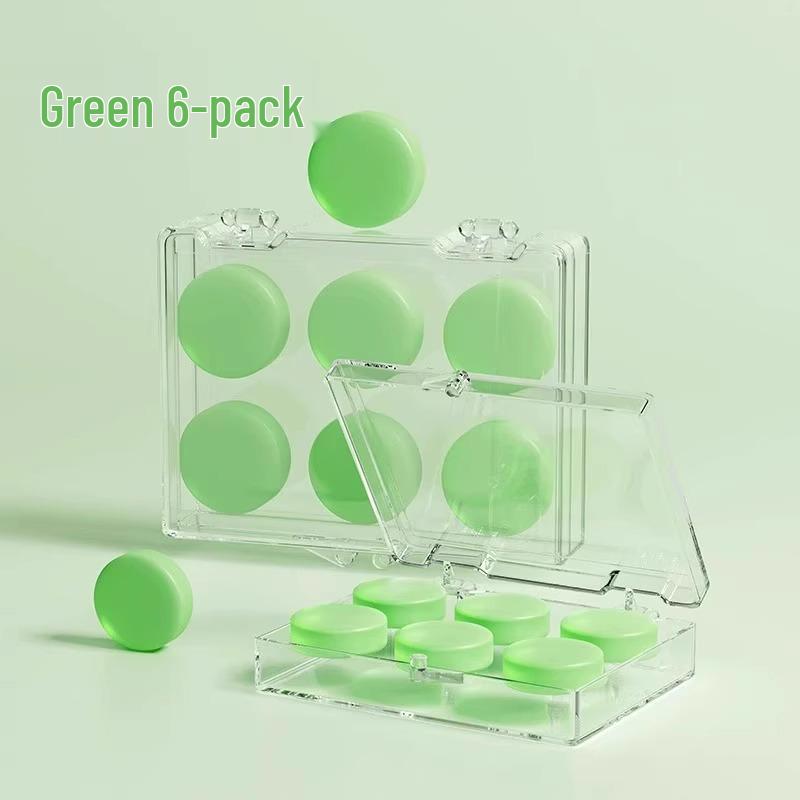 Sleep-Enhanced German Silicone Earplugs: Soundproof, Noise-Reducing, Pain-Free for Studying & Rest
