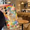 Phone Case: 2D flat, suitable for Samsung Galaxy A34 A35 M05 M06 S20 S22 S21 FE Plus 5G, rainbow cloud little sheep, perfect Christmas and Halloween h