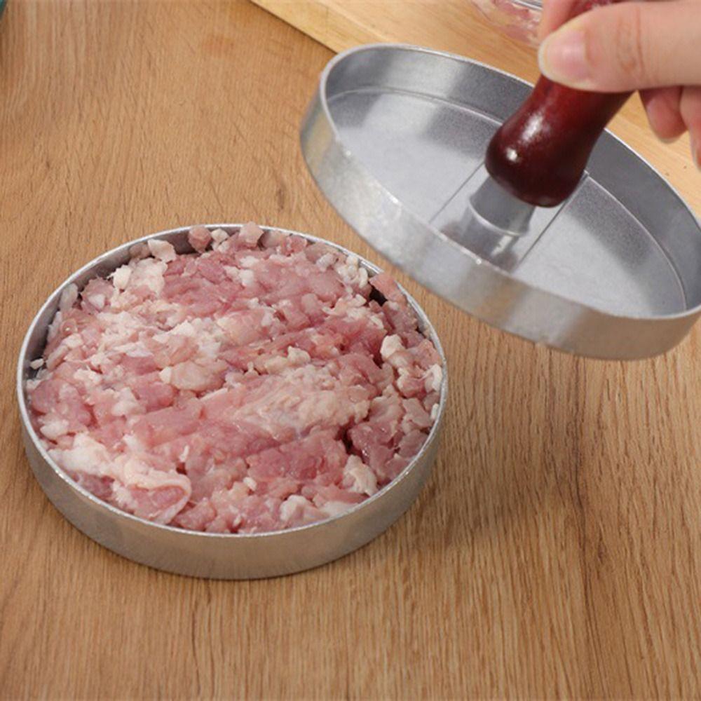 Non-Stick Manual Meat Pie Press Mold Creative Burger Meat Press Kitchen Tools Patties Maker Pork