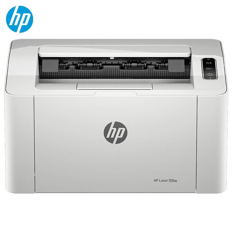 

HP 105w Black & White Wireless Laser Printer CN plug (adapter included)