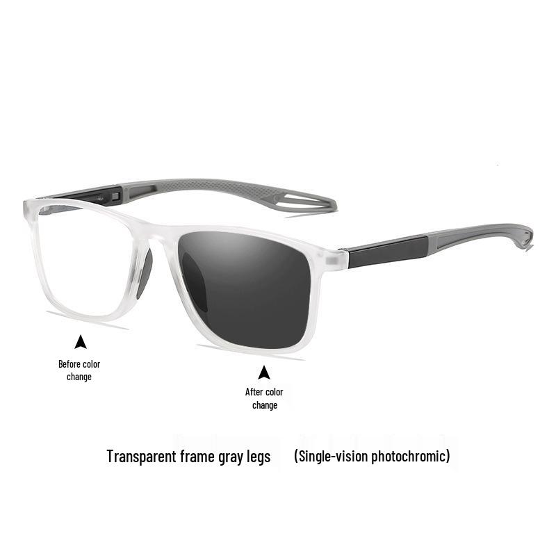 Men's Progressive HD Photochromic Anti-Blue Light Reading Glasses for Near & Distance Vision