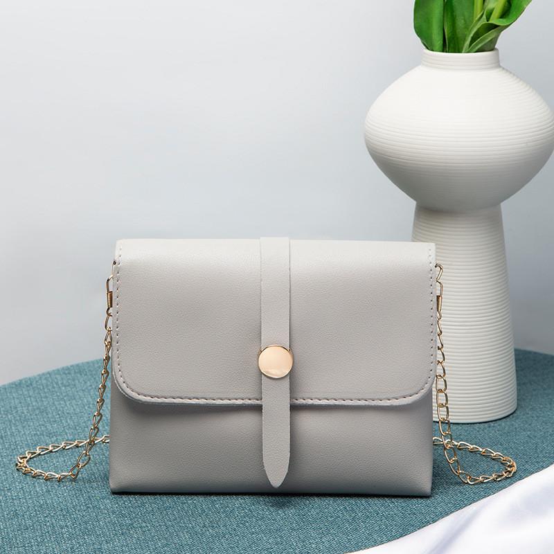 2022 Cute Ladies Bag Sweet Pu Shoulder Crossbody Bag Candy Color Mini Square Bag