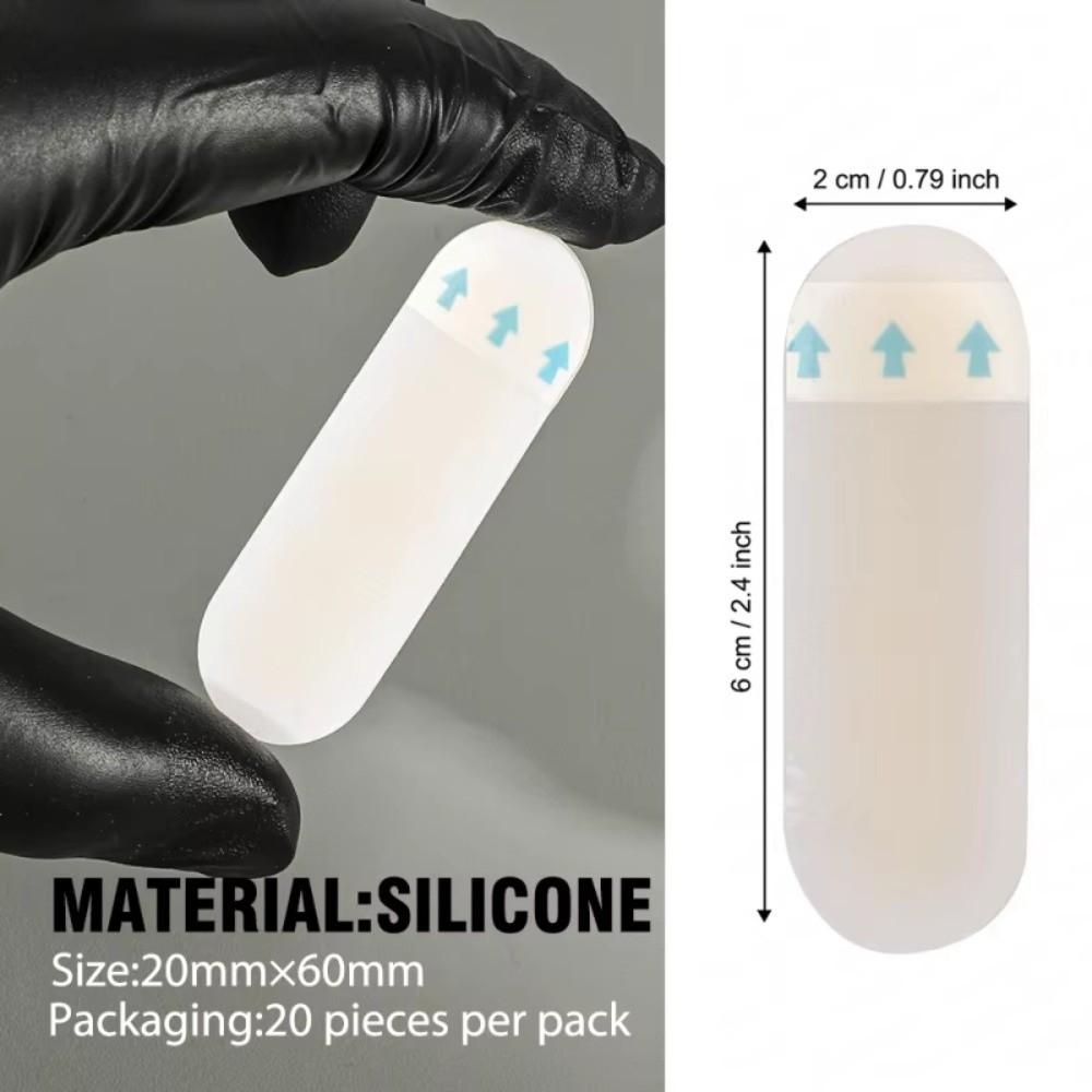 10PCS Silicone Makeup Tattoo Tool High Quality Eyebrow Tattoo Transfer Stickers