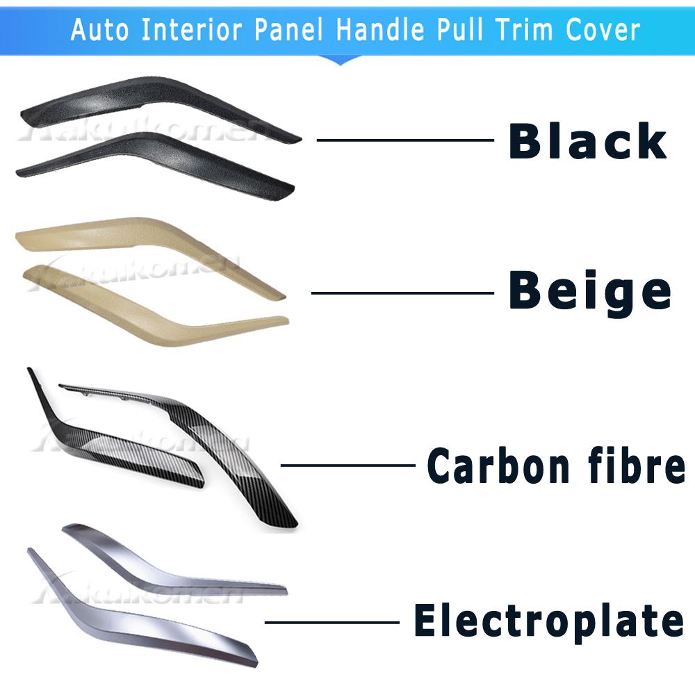 1pc Left Right Car Interior Door Handles for BMW x1 E84 10-16 Inner Doors Panel Handle Bar Pull Trim Cover Front Rear