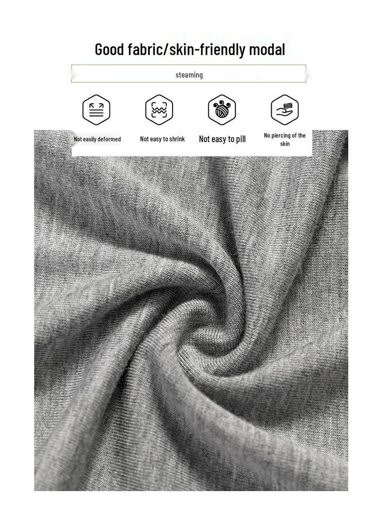 Damen Modal Leggings mit elastischer Spitzeneinfassung – Tragbar im Freien im Herbst und Frühling, dünn und dennoch warm.