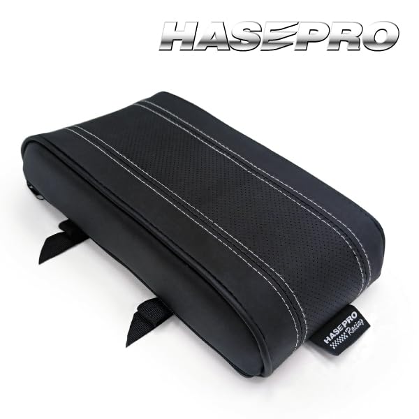 Hase Pro Racing Armrest Cushion [Medium] (Red Stitching) ARC-3RED