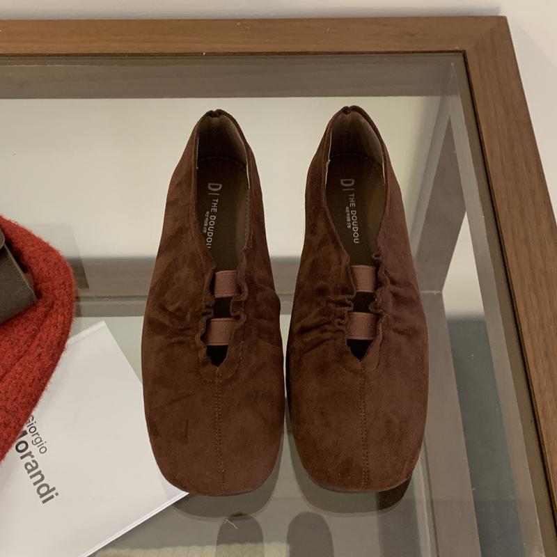 Fashion SUOJIALUN 2025 New Brand Women Flat Shoes Round Toe Slip On Ladies Elegant Laofer Shoes Soft Flat Heel Ladies Elegant Mary Jane