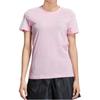 Adidas Sports Crew Neck Pullover Short Sleeve T-Shirt Women T-Shirts Pink DU0633