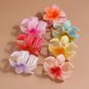 Little Plumeria Hairpin Korean Style Creative Flower Clasp Cute Hair Clip