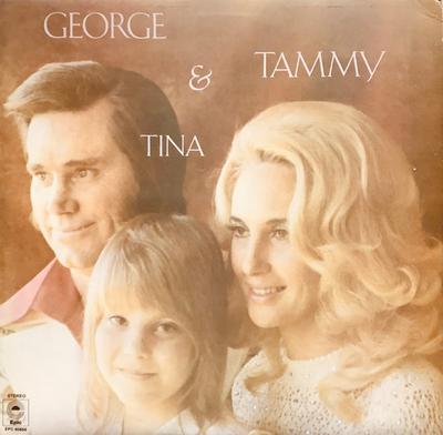 Disque Vinyle GEORGE JONES & TAMMY WYNETTE & TINA - George & Tammy & Tina SEPC80655 Epic 1975 UK Folk Occasion