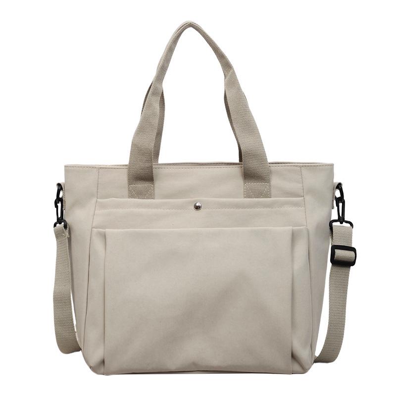 Spring 2026: Trendy Large-Capacity Lightweight Shoulder Bag - Simple, Stylish, Casual Handbag