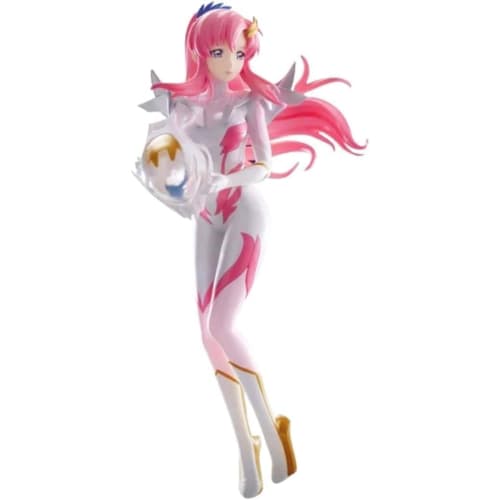 Lacus Clyne Figures, Pilot Suit Ver. & Racing Ver. Mobile Suit Gundam SEED Freedom Glitter & Glamours, Approximately 22cm, 2 Sets, 2 Types, Official M