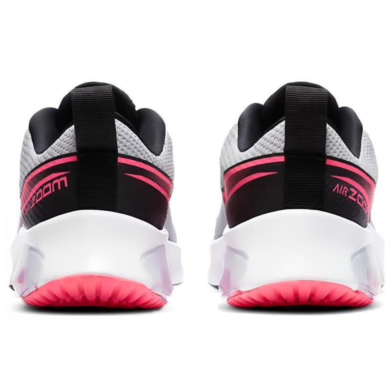 Nike Air Zoom Arcadia Abrasion Resistant Low top Kids' Running Shoes Gray Pink Sneakers CK0715-002